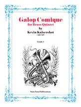 GALOP COMIQUE BRASS QUINTET cover